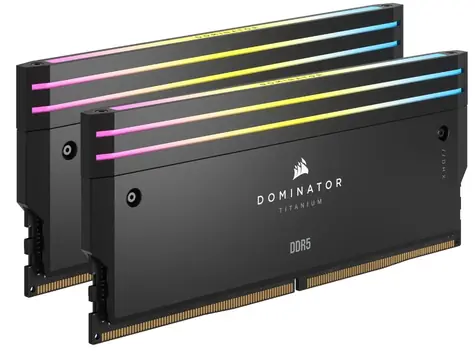 Corsair Dominator Titanium 32GB (2x 16GB) DDR5 7200MHz / CL34 / DIMM / XMP 3.0