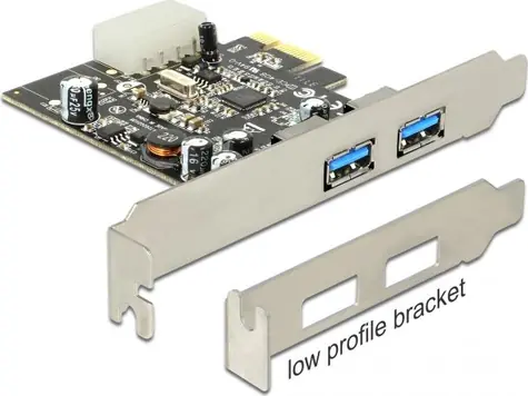 DeLock PCI-E x1 Karta - 2x USB 3.0 A (F)
