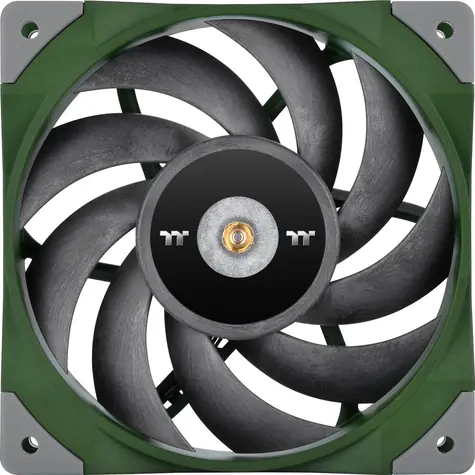 THERMALTAKE TOUGHFAN 12 zelená / Ventilátor / 120 mm / Hydraulic Bearing / 2000 RPM @ 22.3 dB / 58.35 CFM