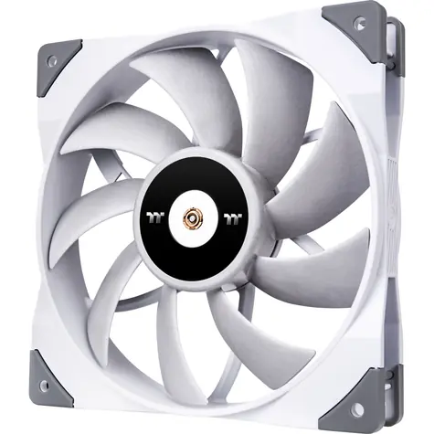 THERMALTAKE TOUGHFAN 14 bílá / Ventilátor / 140 mm / Hydraulic Bearing / 2000 RPM @ 33.2 dB / 119.1 CFM