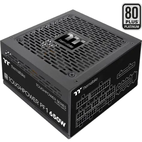 THERMALTAKE Toughpower PF1 650W černá / ATX / 650W / 120mm ventilátor / 80PLUS Platinum / modulární