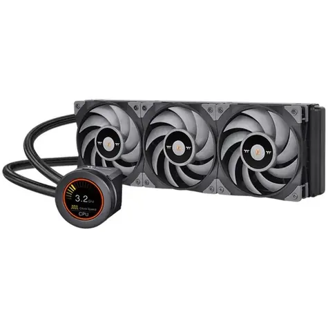 THERMALTAKE Toughliquid Ultra 360 šedá / AIO vodní chladič CPU / 3x 120 mm / 2500 RPM @ 28.1 dB / 72.69 CFM