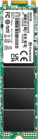 Transcend MTS825S 500GB / M.2 2280 SATA / RW: 530/480 MBps / IOPS: 55K/75K / MTBF 2.0mh / 3y