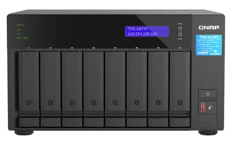 QNAP TVS-h874T-i7-32G / Intel Core i7 / 32GB RAM / 8x 3.5