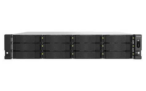 QNAP TS-h1277AXU-RP-R5-16G / 12x HDD / Ryzen Pro 5.1GHz / 16 GB DDR5 / 3.5