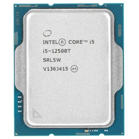 Intel Core i5-12500T @ 2.0GHz - TRAY / TB 4.4GHz / 6C12T / 18MB / UHD 770 / LGA 1700 / Alder Lake / 74W