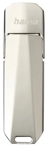 Hama USB Uni-C Deluxe 256 GB stříbrná / Flash disk / USB-C 3.1 / čtení: až 70 MBs