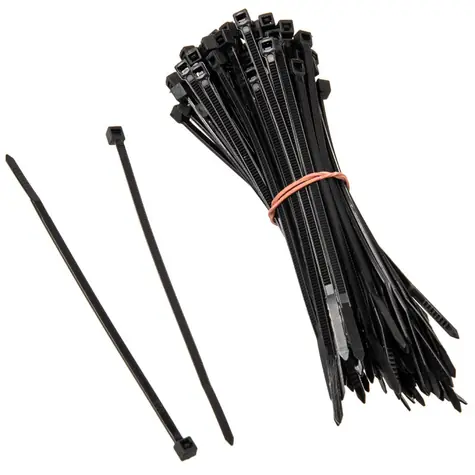 Kolink Sada stahovacích pásků na kabely černá / 2.5mm x 100mm / 100 ks