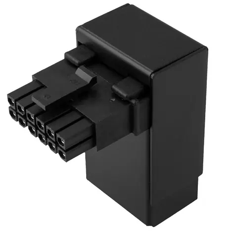 Kolink Adaptér Core Pro 12V-2x6 90 stupňů - typ 2 černá