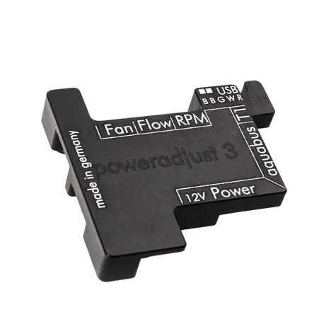 Aqua Computer Passive heat sink for poweradjust 3 black
