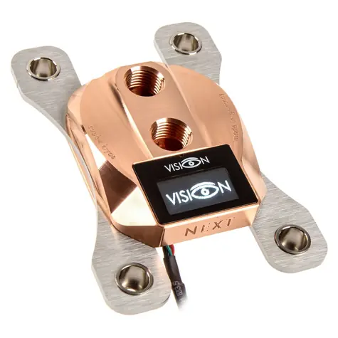 Aqua Computer cuplex kryos NEXT with VISION AM5/AM4 copper/copper