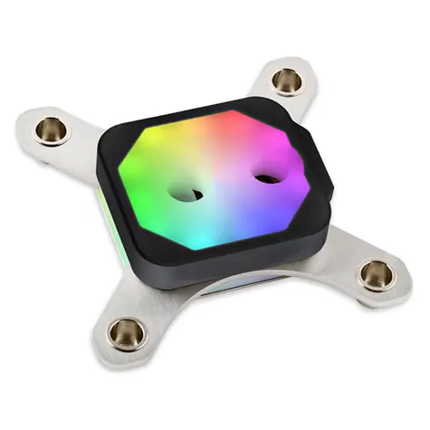 Aqua Computer cuplex kryos NEXT RGBpx black 1200/1156/1155/1151/1150 acetal/.925 silver