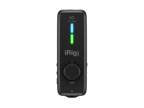 IK Multimedia iRig Pro I/O / Mobilní zvuková karta / pro iOS/Android/Mac/PC