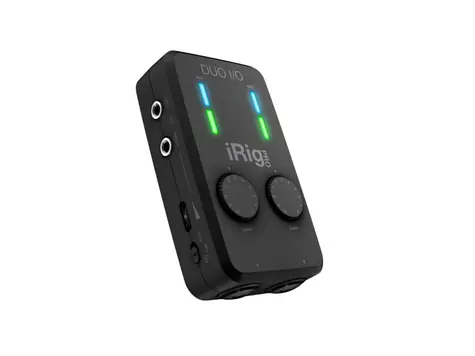 IK Multimedia iRig Pro Duo I/O / Mobilní zvuková karta / pro iOS/Android/Mac/PC