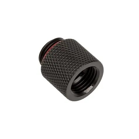 BitsPower Adaptér G1/4 palce samec na G1/4 palce samice - 15 mm matná černá