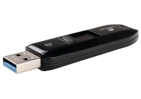 Patriot Xporter 3 Slider 64GB černá / Flash Disk / USB 3.2 Gen 1 - (USB-A 3.0)