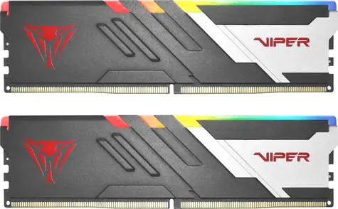 Patriot Viper Venom RGB 32GB (2x16GB) 7200MHz černá / DIMM / DDR5 / CL34 / On-Die ECC / Unbuffered / 1.45V