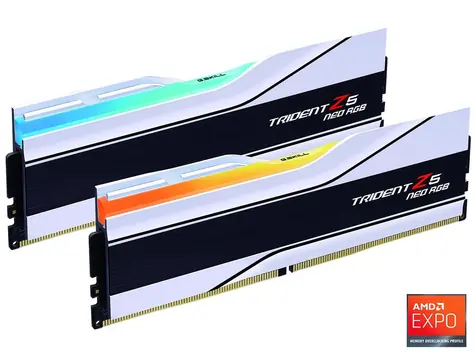 G.Skill Trident Z5 Neo Series 32GB (2x 16GB) DDR5 6000MHz bílá / CL30 / DIMM / EXPO / 1.35V