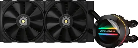 Cougar Poseidon GT 240 černá / Komplet vodního chlazení / 2x 120mm / 600-2000 RPM / 34.5 dBA