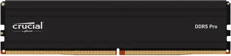Crucial Pro 32GB (1x 32GB) DDR5 5600MHz / CL46 / DIMM / 1.1V / On-Die ECC / Unbuffered / XMP 3.0 / EXPO
