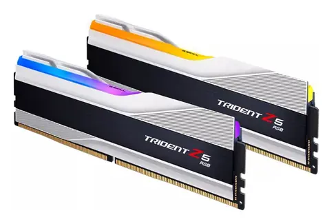 G.Skill Trident Z5 RGB Silver 48GB (2x 24GB) 8000MHz / DDR5 / CL40 / 1.35V / Non-ECC / Unbuffered / XMP 3.0