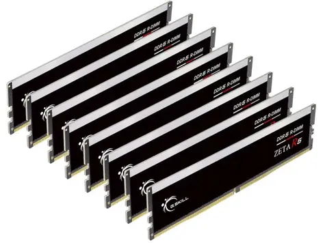 G.Skill Zeta R5 128GB (8x 16GB) 6000MHz / DDR5 / CL30 / 1.4V / On-Die ECC / Registred / XMP 3.0 