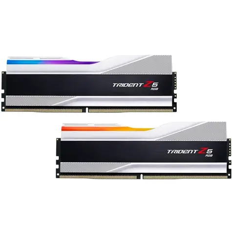 G.Skill Trident Z5 RGB White 64GB (2x 32GB) 6400MHz / DDR5 / CL32 / DIMM / 1.4V / Non-ECC / Unbuffered / XMP 3.0