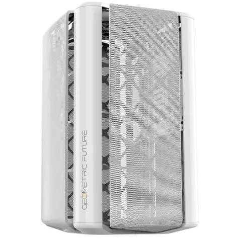 Geometric Future M2 THE ARK bílá / m-ATX / 3x USB-A 3.0 / 2x USB-C / bez zdroje