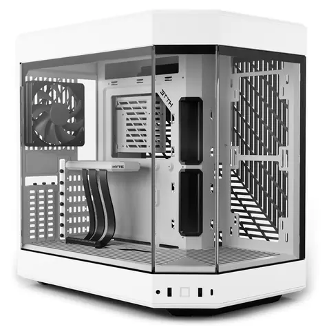 Hyte Y60 TG bílá / E-ATX / 2x USB-A 3.0 / 1x USB-C 3.1 / 3x 120mm / bez zdroje / průhledná bočnice