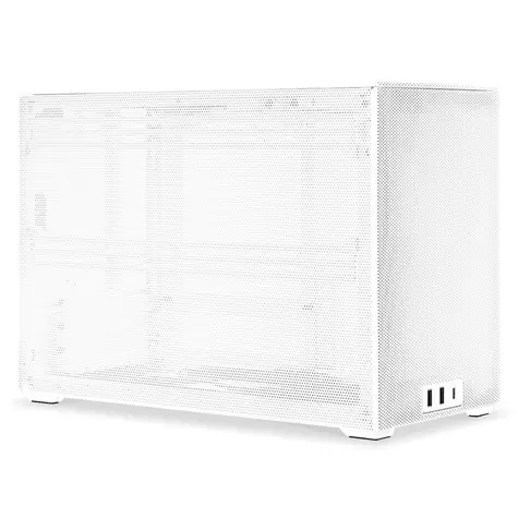 Ssupd Meshroom D bílá / Mini-ITX / 2x USB-A 3.0 / 1x USB-C 3.1 / bez zdroje