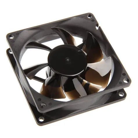 Noiseblocker BlackSilent Pro Fan P-1 černá / 80mm / 15.4 dB @ 1500 RPM / 17.24 CFM / 3-pin