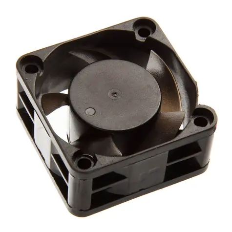 Noiseblocker BlackSilent Pro Fan PM1 černá / 40mm / 13.9 dB @ 2800 RPM / 4.2 CFM / 3-pin