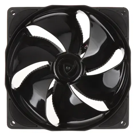 Noiseblocker NB-eLoop Fan B12-PS Black Edition / 120mm / 21.2 dB @ 1500 RPM / 58 CFM / 4-pin PWM