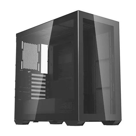darkFlash DLX4000 Glass černá / E-ATX / bez ventilátorů / 2x USB-A & 1x USB-C / průhledná bočnice / bez zdroje 