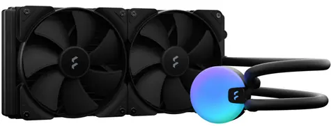 Fractal Design Lumen S28 v2 černá / 2x 140mm / 35.5 dB @ 1700 RPM / 78 CFM / ARGB / AMD + Intel