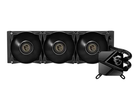 MSI MAG CoreLiquid P360 černá / 3x 120mm / 34.3 @ 2000 RPM / 78.73 CFM / AMD + Intel