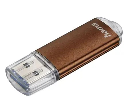 Hama Flash Pen Laeta 128 GB hnědá / Flash disk / USB-A 3.0 / čtení: až 90 MBs
