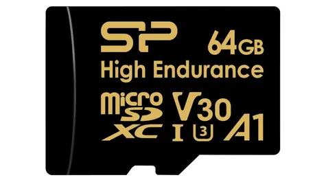 Silicon Power micro SDXC 64GB + adaptér / Class 10 / UHS-I U3 / V30