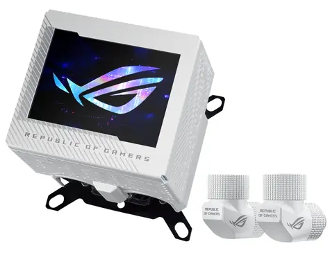 ASUS ROG RYUJIN III WB bílá / vodní blok CPU / 3.5