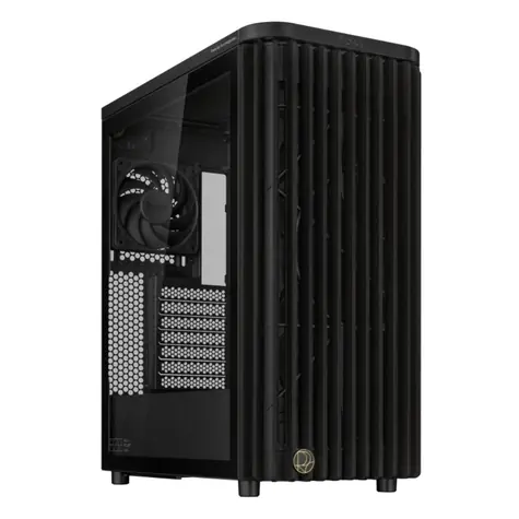 ASUS ProArt PA401 Wood TG PWM černá / ATX / 2x USB-A 3.2 / 1x USB-C 3.2 / 2x 160mm / 1x 120mm / bez zdroje