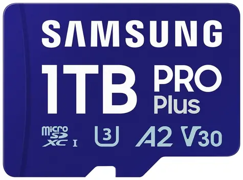 SAMSUNG PRO Plus 1TB + adaptér / micro SDXC / UHS-I U3 / Class 10 / R: 180Mbps / W: 130Mbps