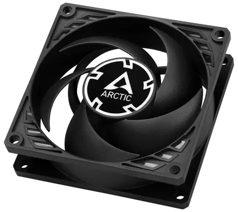 ARCTIC P8 PWM PST CO černá / 80mm / 43 dB @ 3000 RPM / 23.4 CFM / 4-Pin