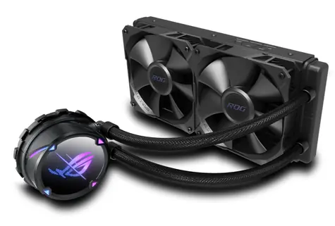 ASUS ROG STRIX LC II 240 černá / komplet vodního chlazení CPU / 2x 120mm 