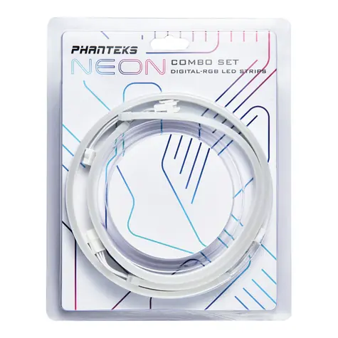 PHANTEKS Neon D-RGB LED strip - combo set bílá 2ks / 40 cm