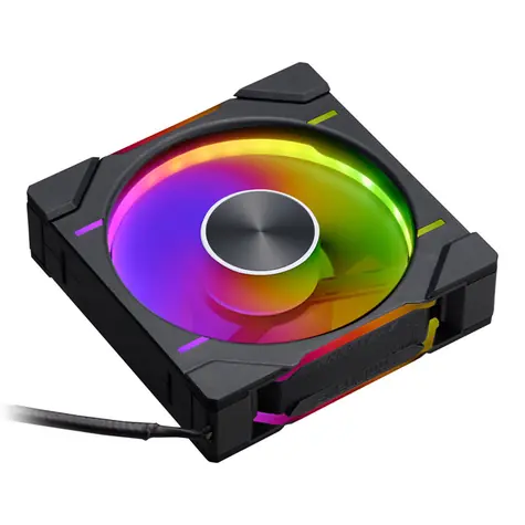 PHANTEKS D30 PWM Regular Airflow D-RGB černá / 120mm / Hydrodynamic Bearing / 2000 RPM / 64.3 CFM / 4-Pin + 3-Pin