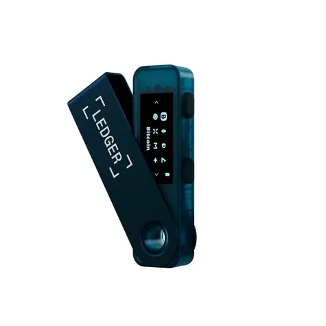 Ledger Nano S Plus Sapphire Blue / hardwarová peněženka na kryptoměny