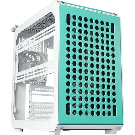 Cooler Master Qube 500 Flatpack Macaron Edition / E-ATX / 2x USB-A 3.2 / 1x USB-C 3.2 / 1x 120mm / bez zdroje
