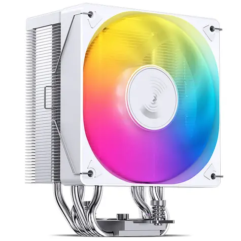 Jonsbo CR-1000 EVO ARGB bílá / 120mm / 1500 RPM @ 32 dB / TDP 220W / AMD +  Intel