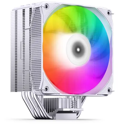Jonsbo PISA A5 ARGB bílá / 120mm / 1850 RPM @ 36.8 dB / TDP 265W / AMD + Intel