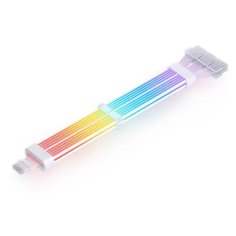 Jonsbo PC Light Cable - 12+4-Pin bílá / 240mm
